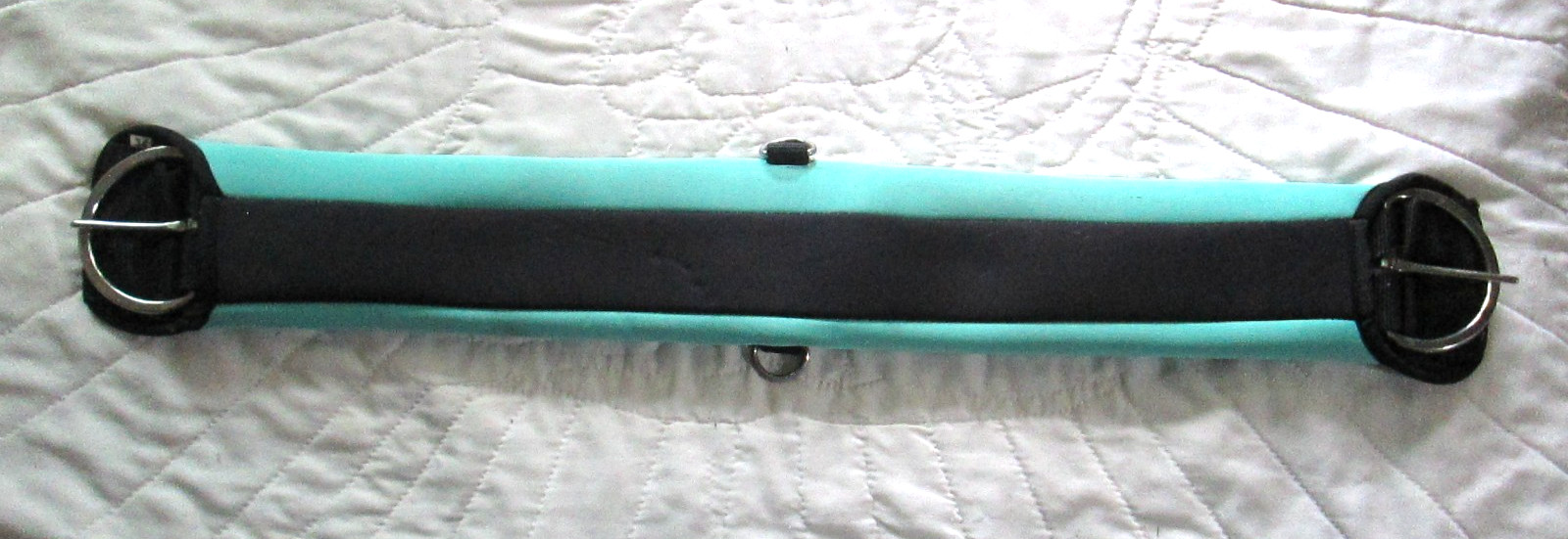 34” Challenger Turquoise Padded Neoprene Western Cinch