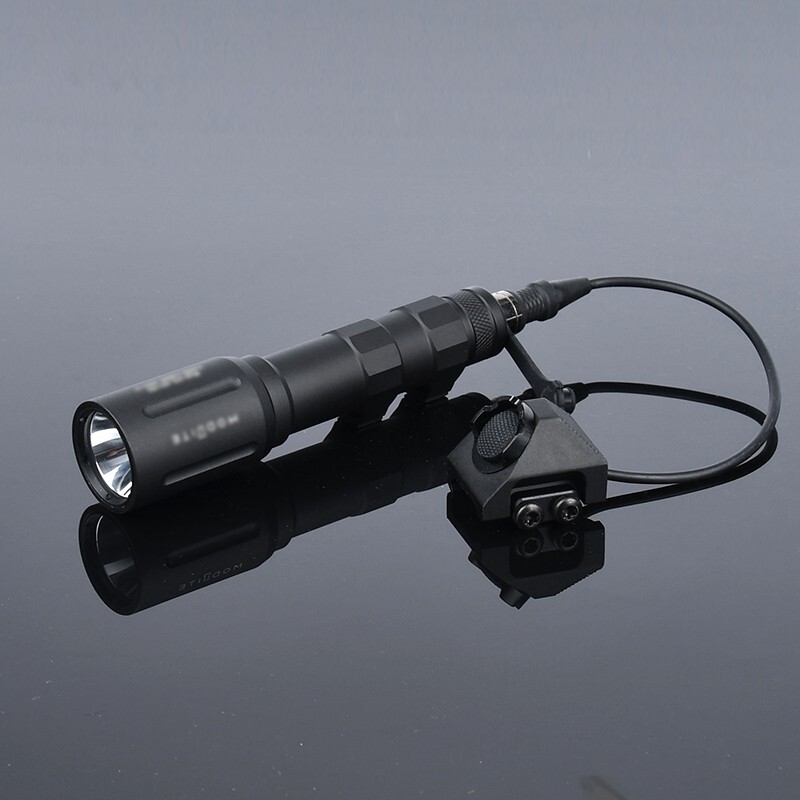 WADSN Tactical PLHv2 Flashlight With Switch Hunting Scout Light Airsoft Light