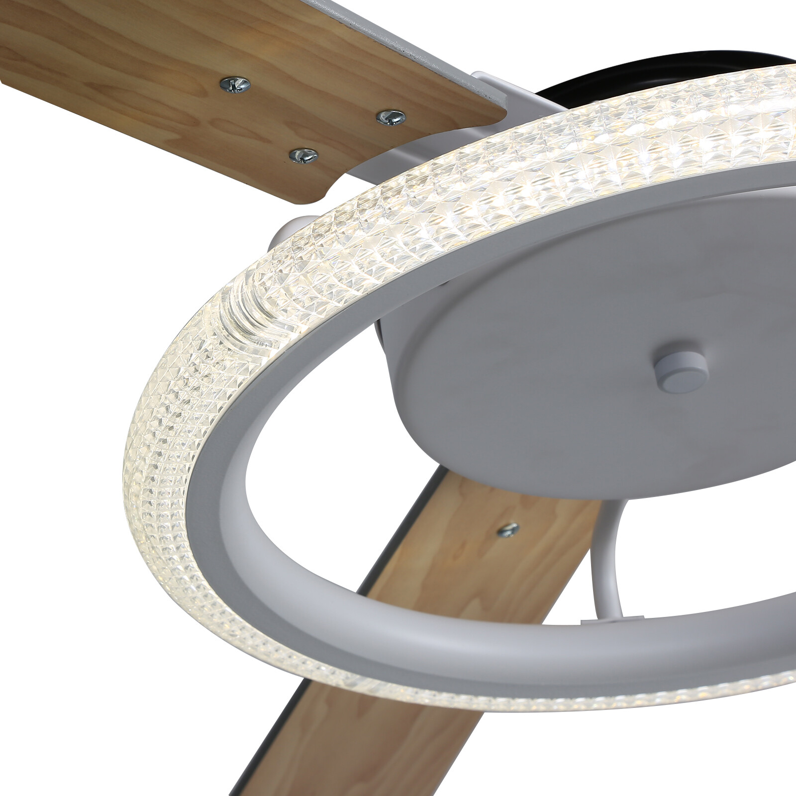 Ceiling Fan Quiet Motor Dc Ceiling Fan & Led Light Adjustable W/ Remote Control