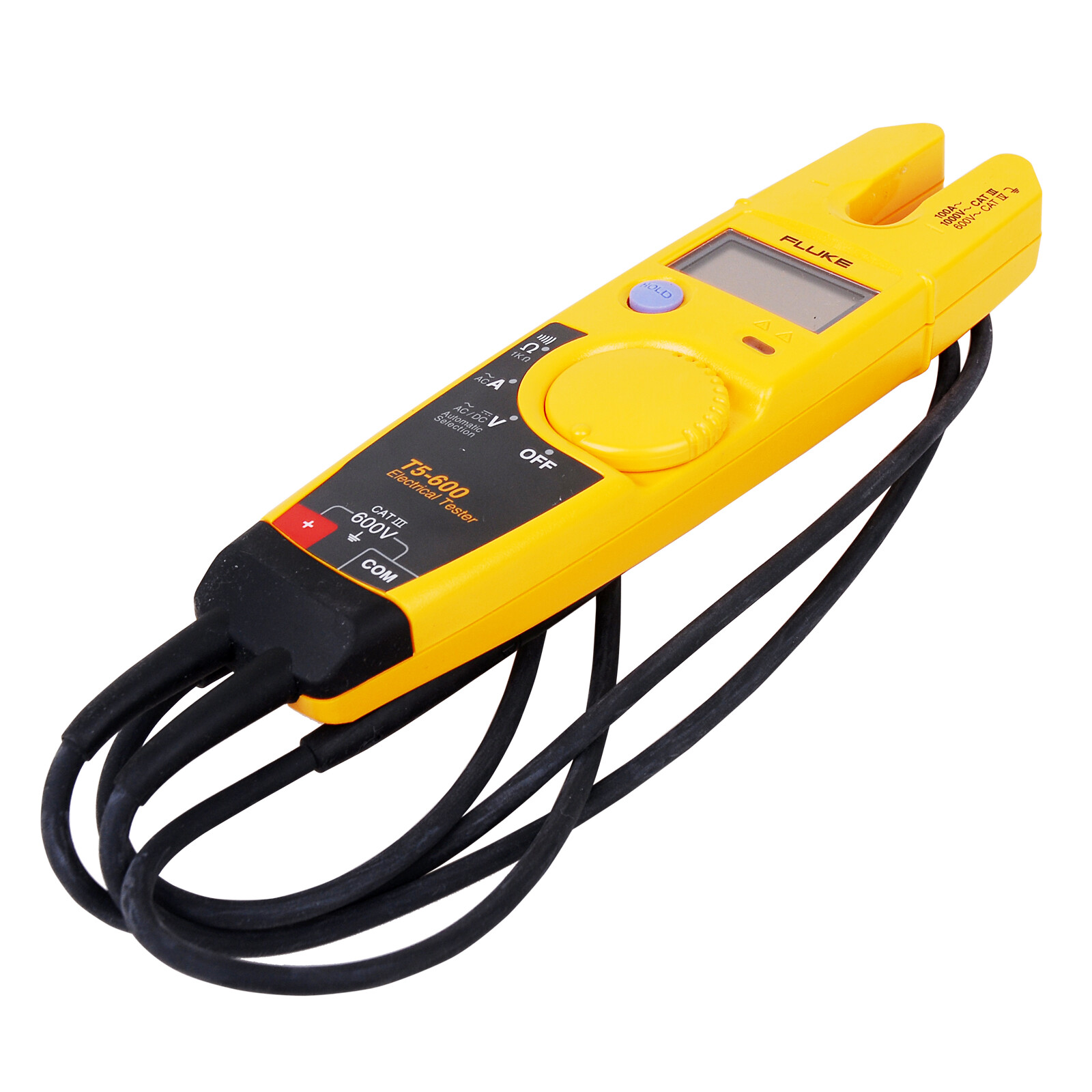 Fluke T5-600 Clamp Meter Continuity Current Electrical Tester