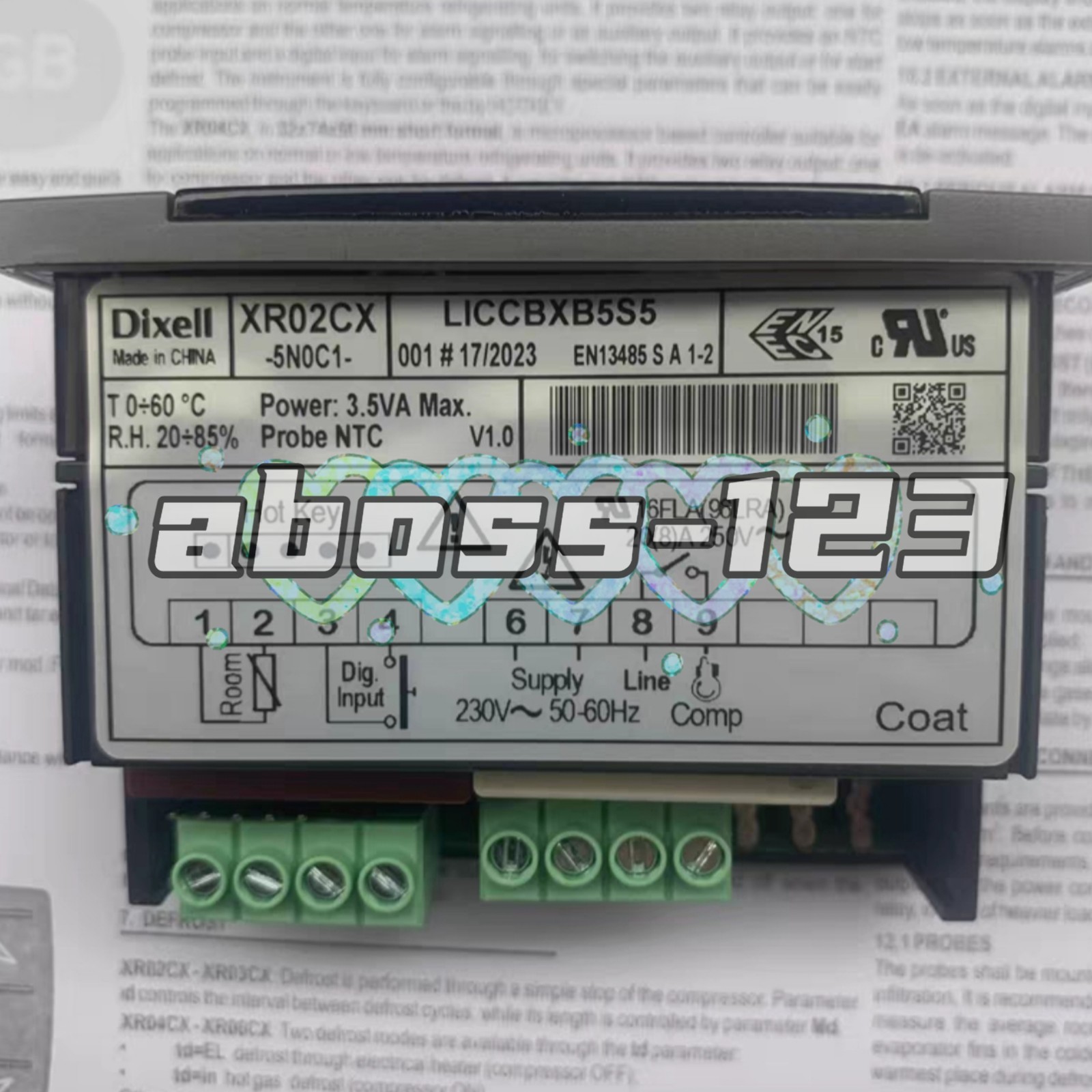 DIXELL XR02CX-5N0C1 Temperature controller#1pcs New In Box
