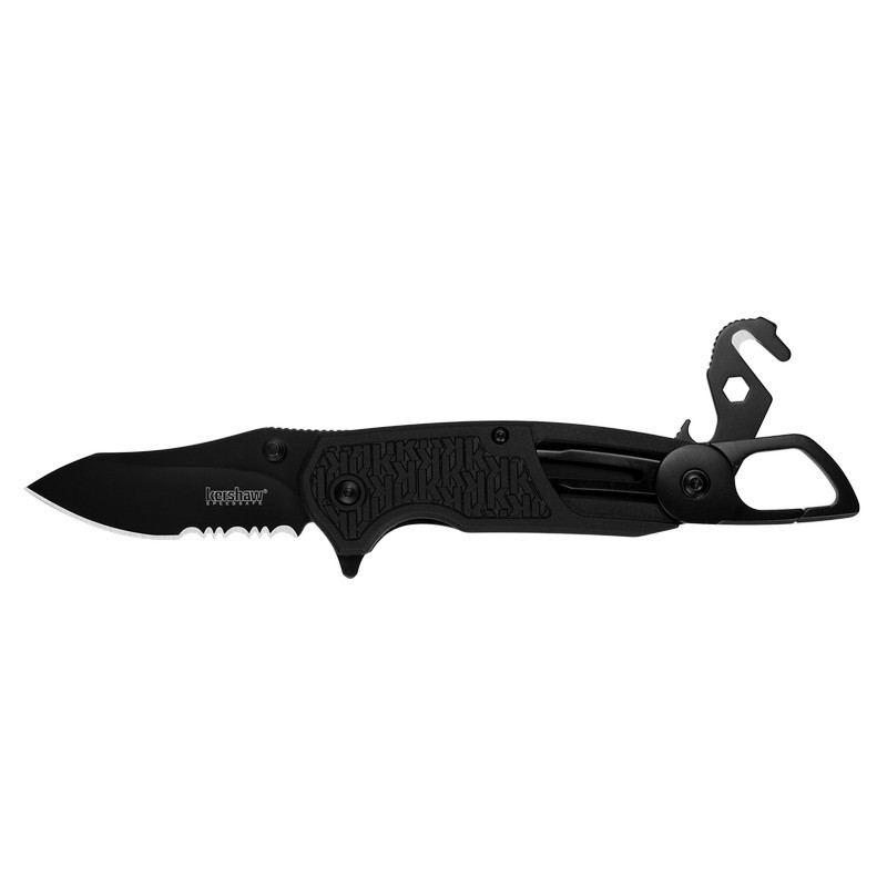 Kershaw 8100 Funxion EMT Folding Knife Assisted SpeedSafe Drop Point 3.00"