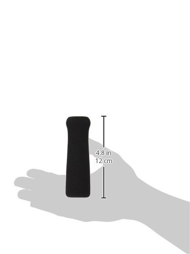 MABIS Cane Replacement Hand Grip, Handle 1 Count (Pack of 1), Black Foam