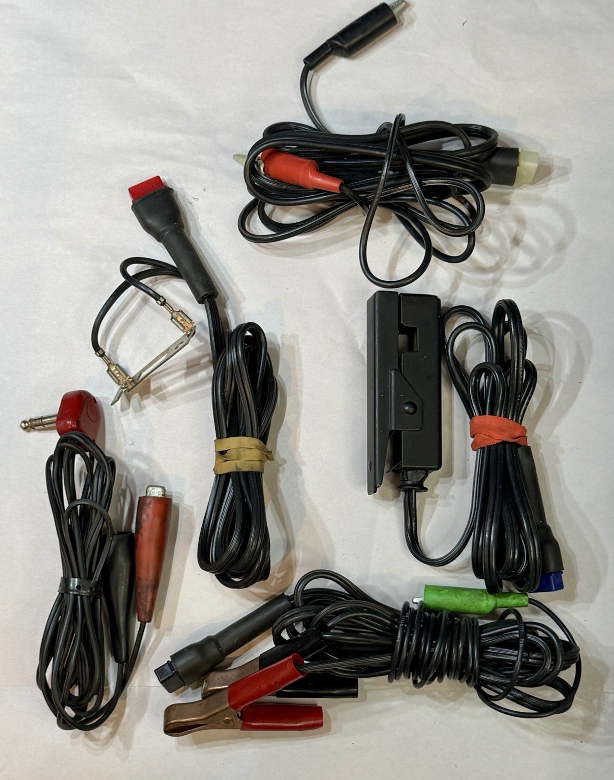 Sears Model 161.214230 Solid State Electronic Engine Analyzer W/ Cables & Manual