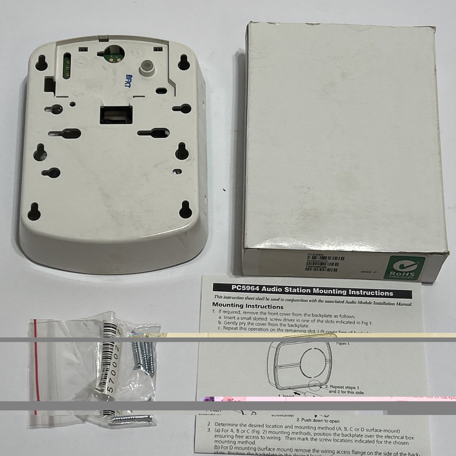 DSC PC5964 Audio Station Intercom 2-Way Voice