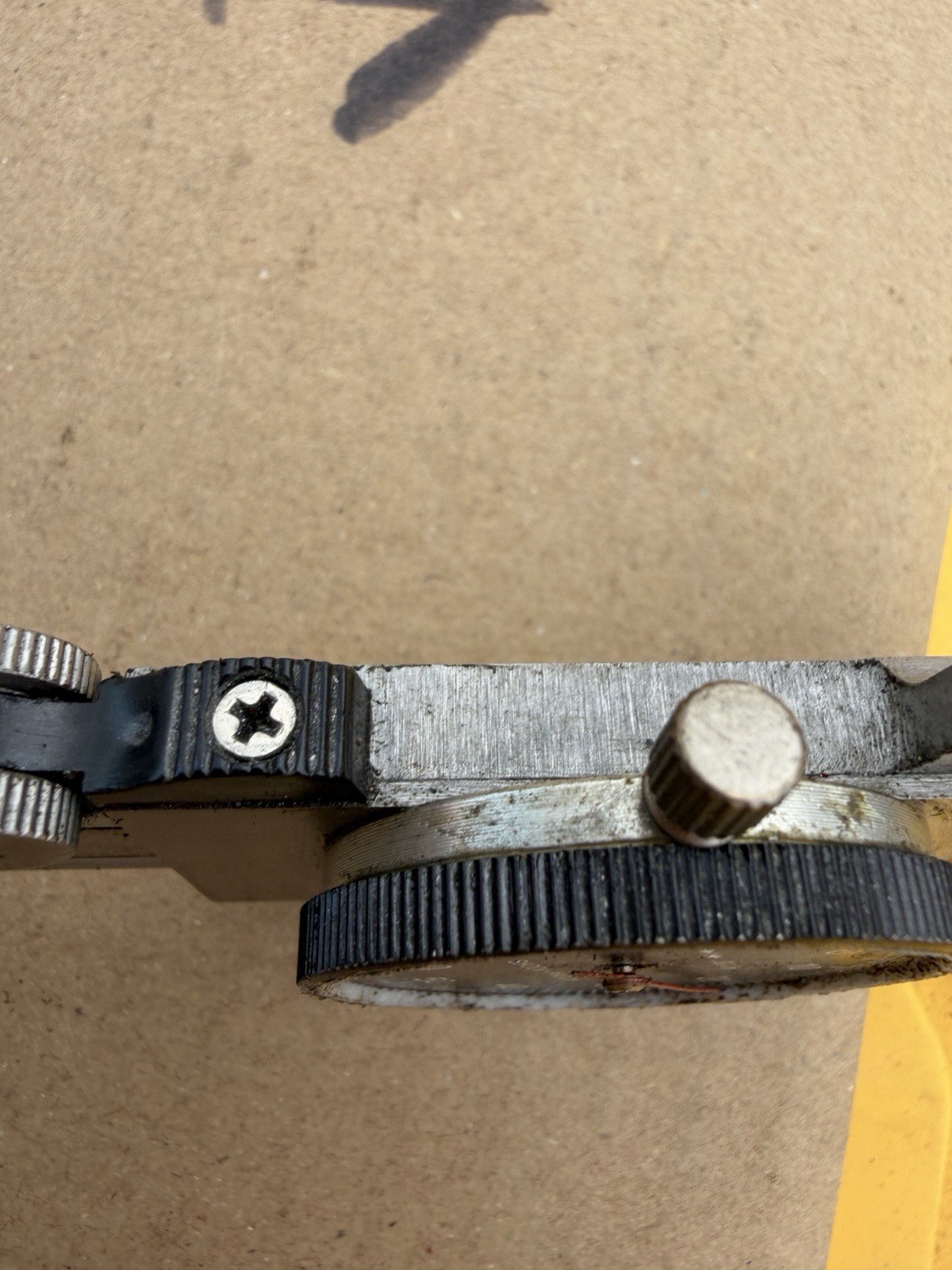 🗽SHOCK PROOF DIAL CALIPER MACHINIST/ TOOLMAKER Glass Missing