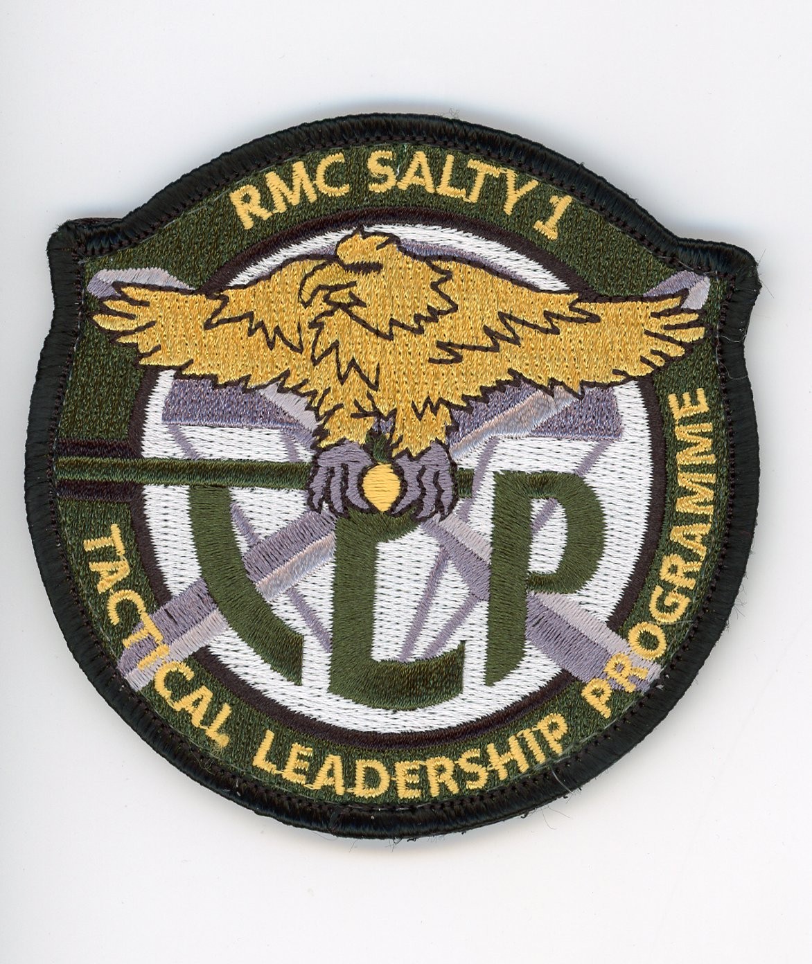 PATCH SPAIN ALBACETE AFB TACTICAL LEADRESHIP PROGRAMME DOUBLE VEL RMC SALTY 1