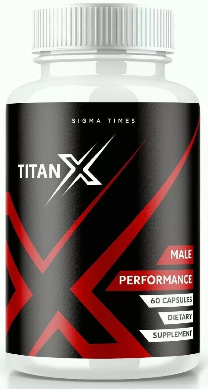 Titan X Male Health Pills to Boost Male Enhancement Performance & Endurance 60ct