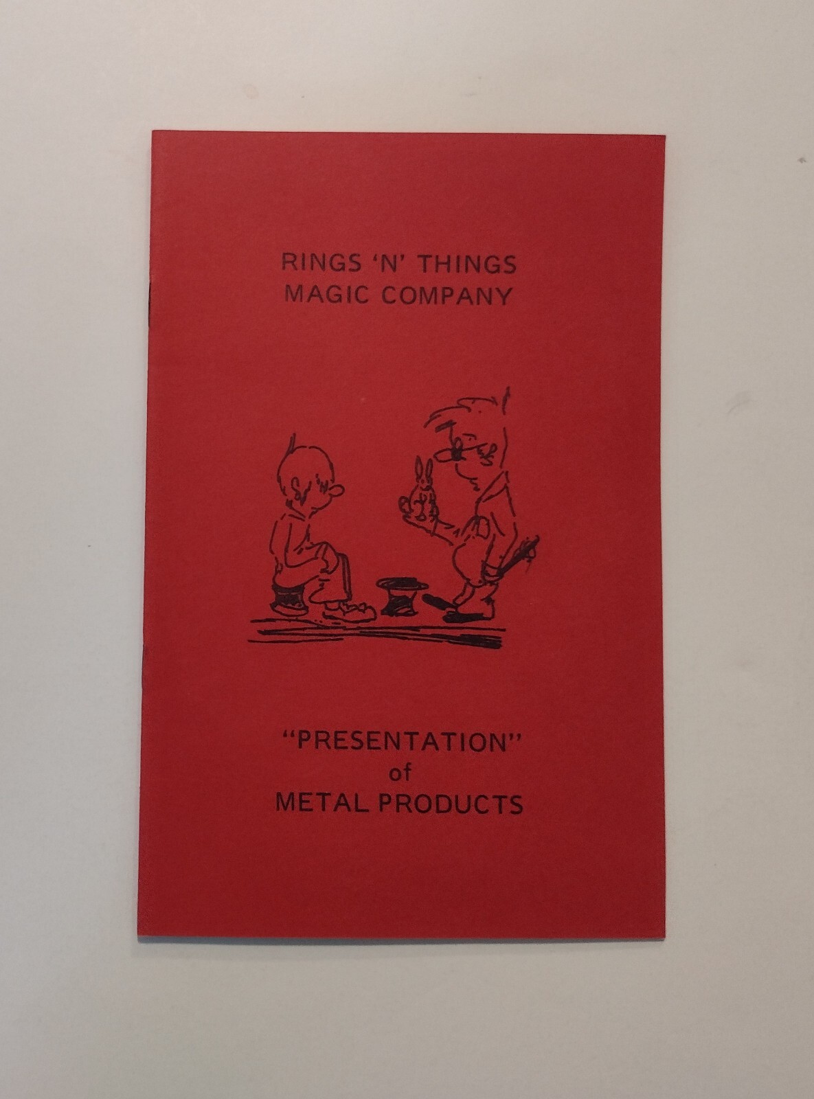 Vintage Rings 'N' Things Magic Company Catalog Booklet