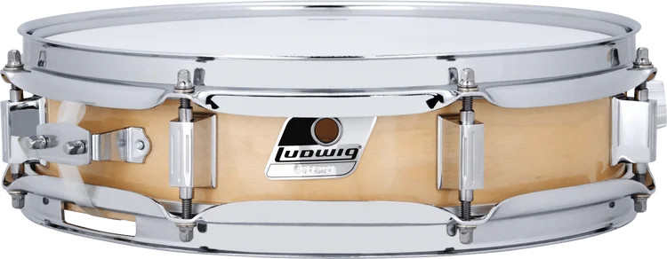 Ludwig Rocker Elite Piccolo Snare Drum - 3 inches x 13 inches, Natural Maple