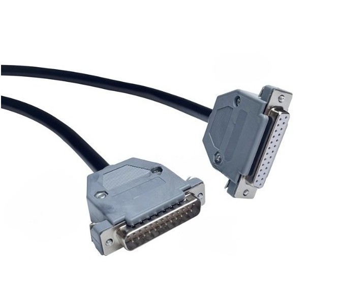 SuitableForDB25 male to female signal shielding cable25P plug parallel connector