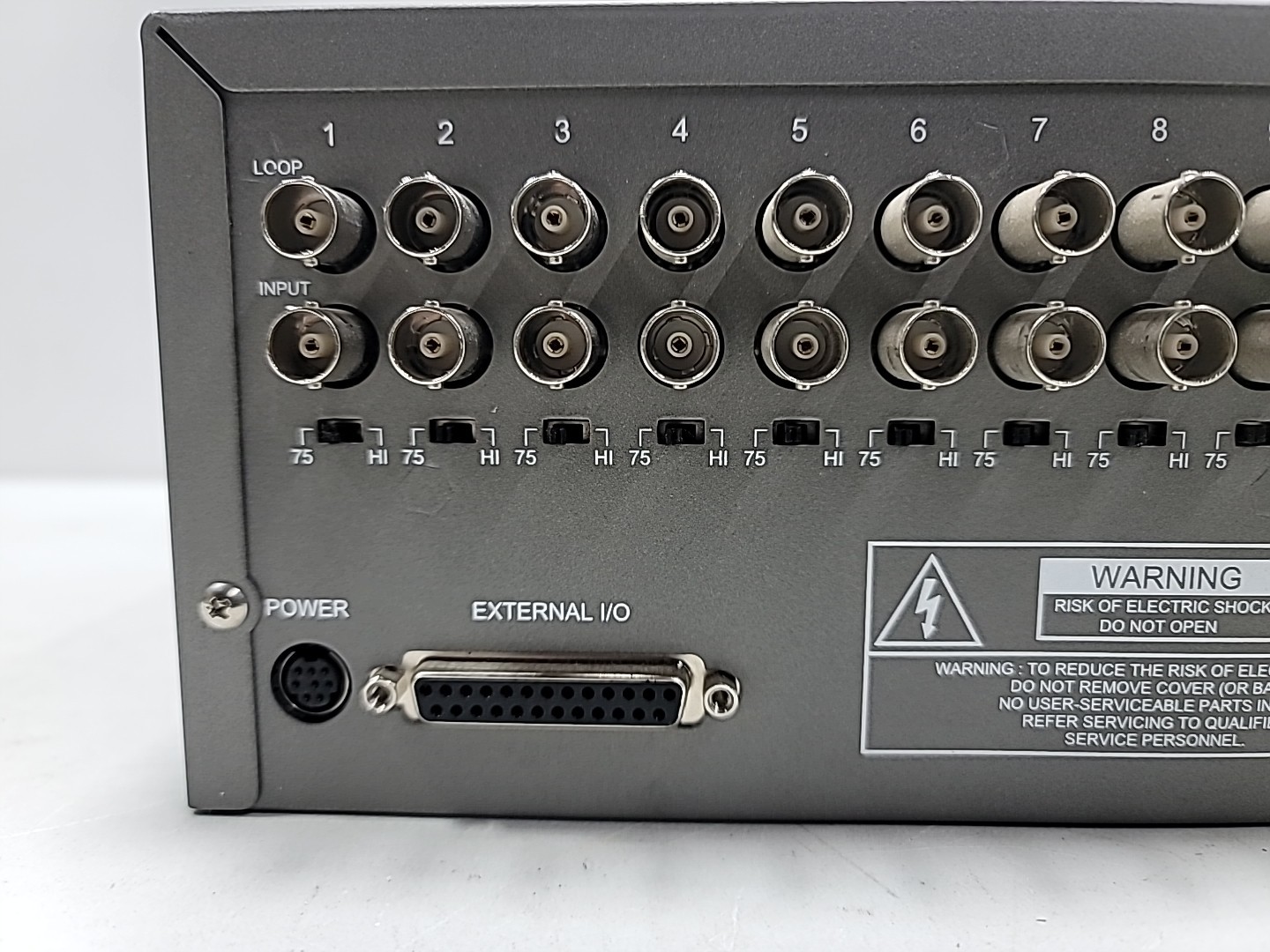 16‑Channel Digital Multiplex Recorder DVR16M HS‑DVR163 – Untested AS‑IS