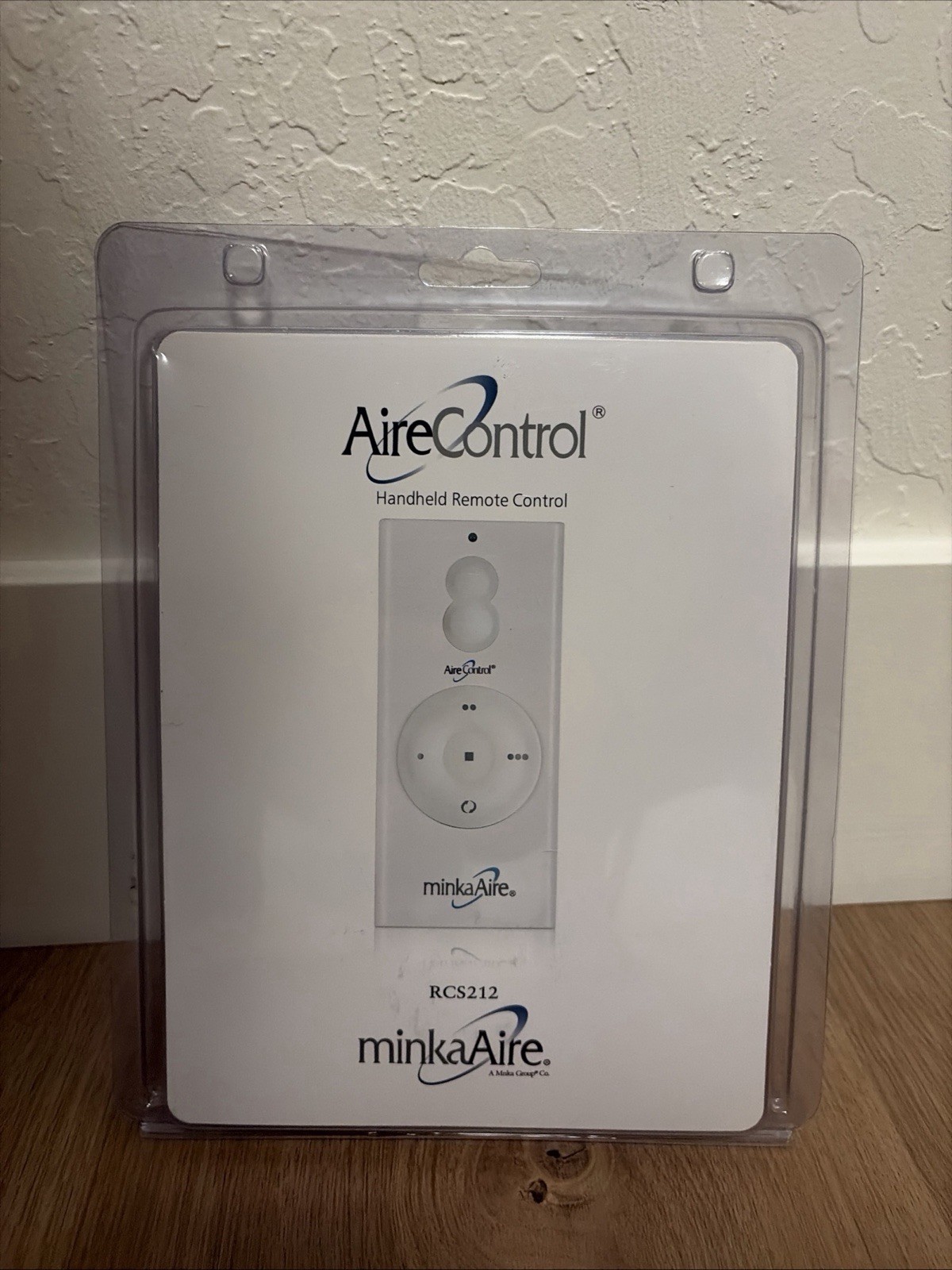 Minka-Aire AireControl RCS212 Handheld Fan Remote, White Dimmable Reverse 3-Spd