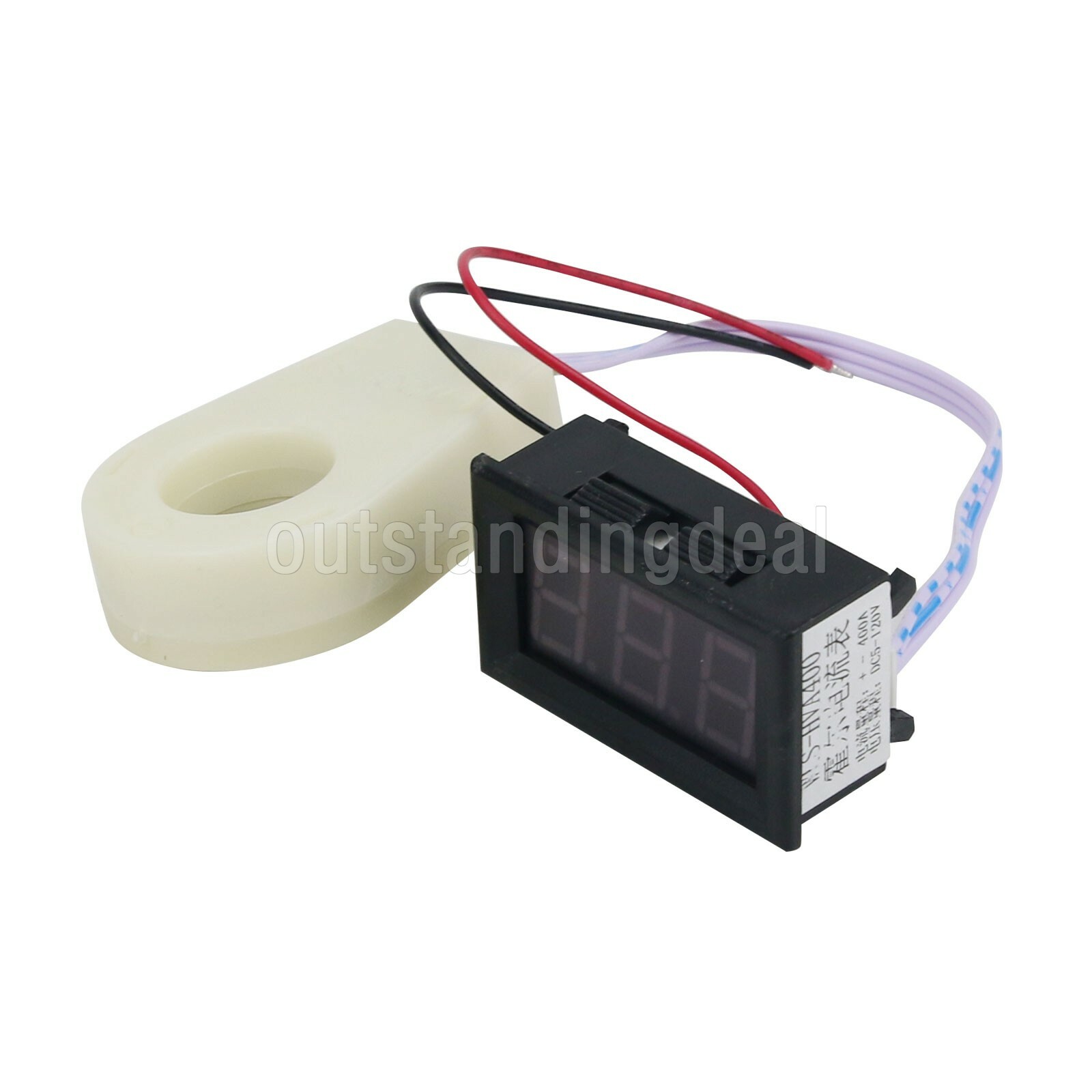 WLS-HVA400 DC 5-120V Current Voltage Meter Voltage Current ±400A 1A os67