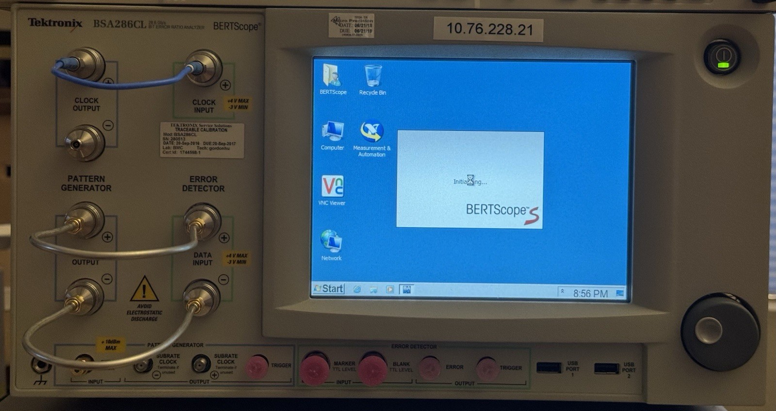 TEKTRONIX BSA286CL BERTSCOPE