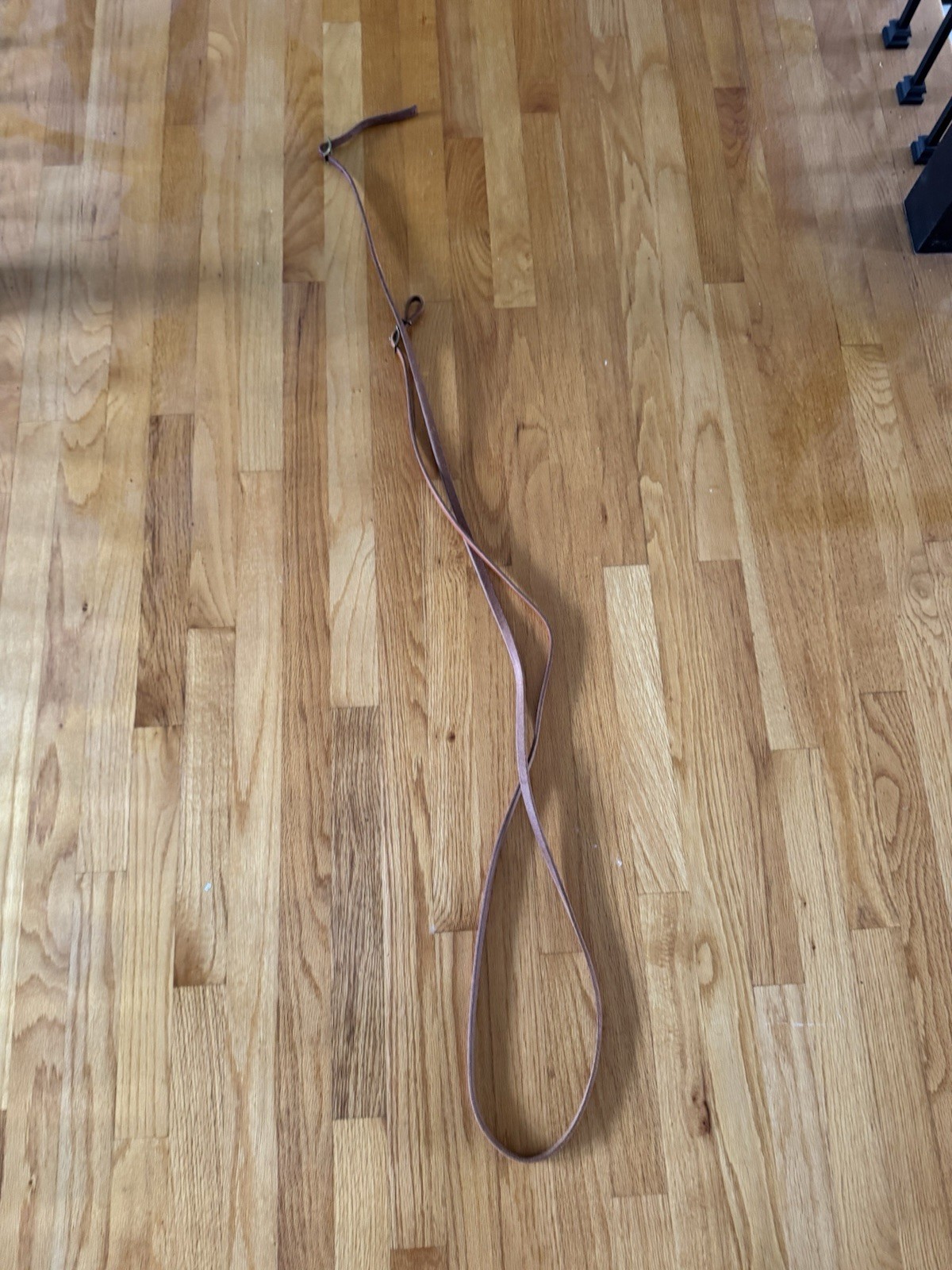 8ft Leather Reins