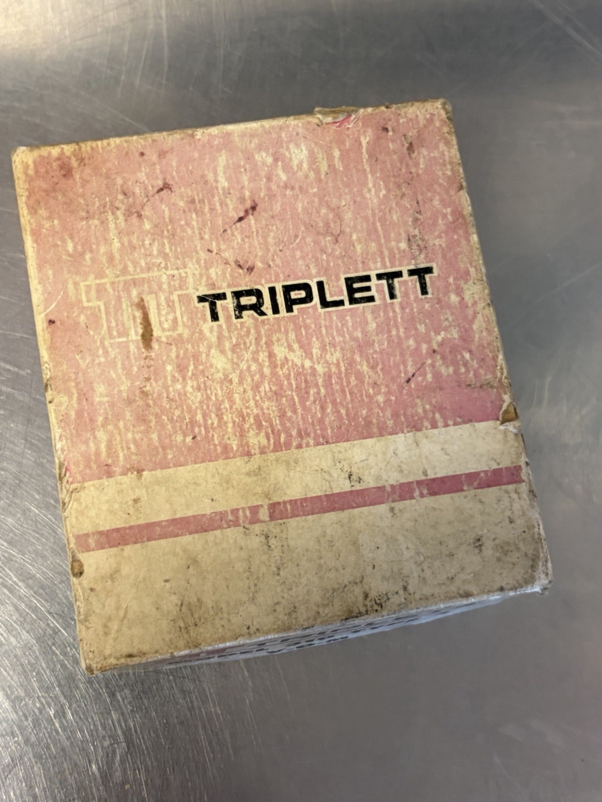 Triplett Model 310 Type 4 Volt Ohm Meter with Case, Probes and Instructions
