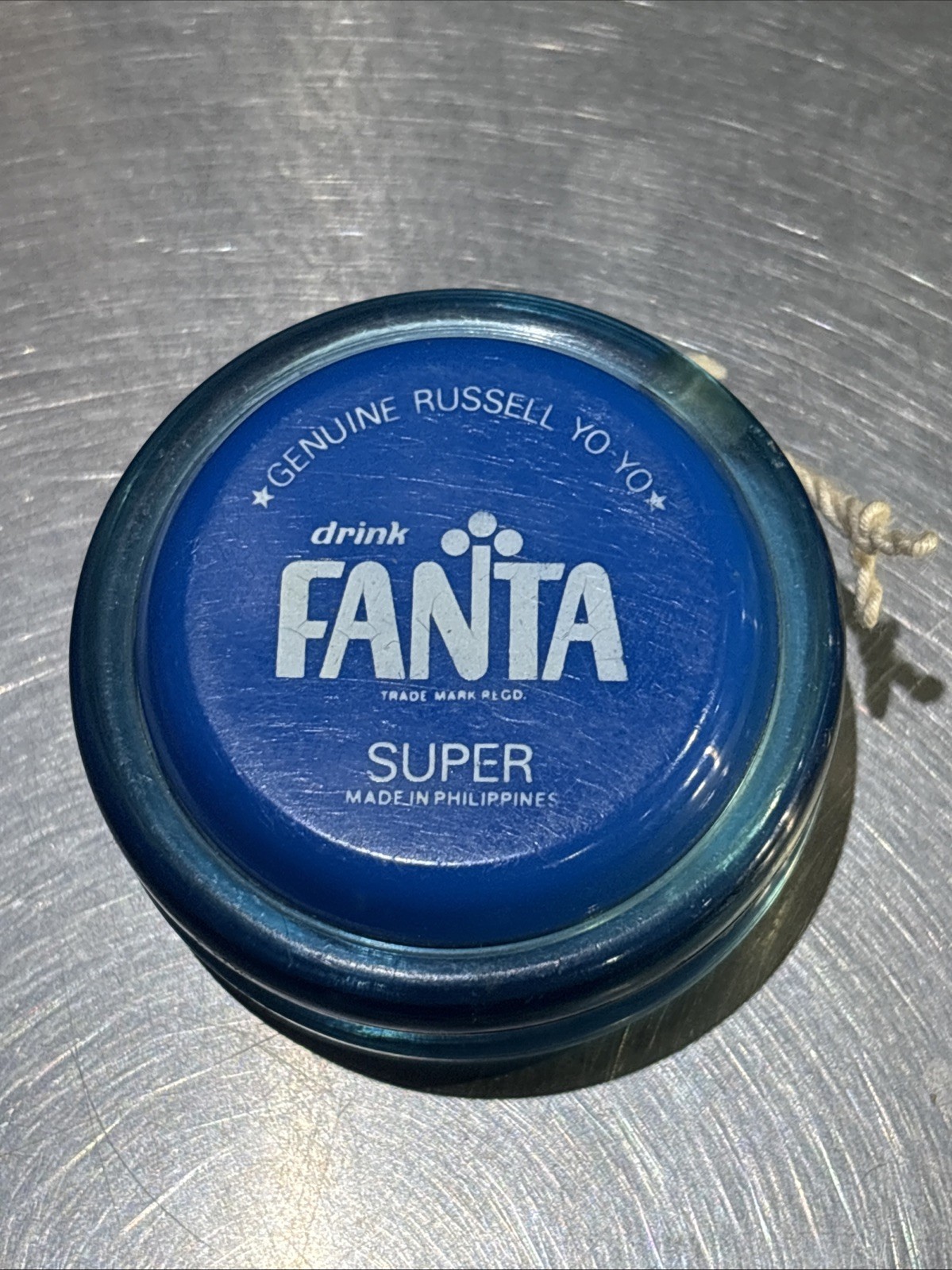 Russell YoYO spinner Fanta Super Japan Olympic Flag Genuine Philippines Blue