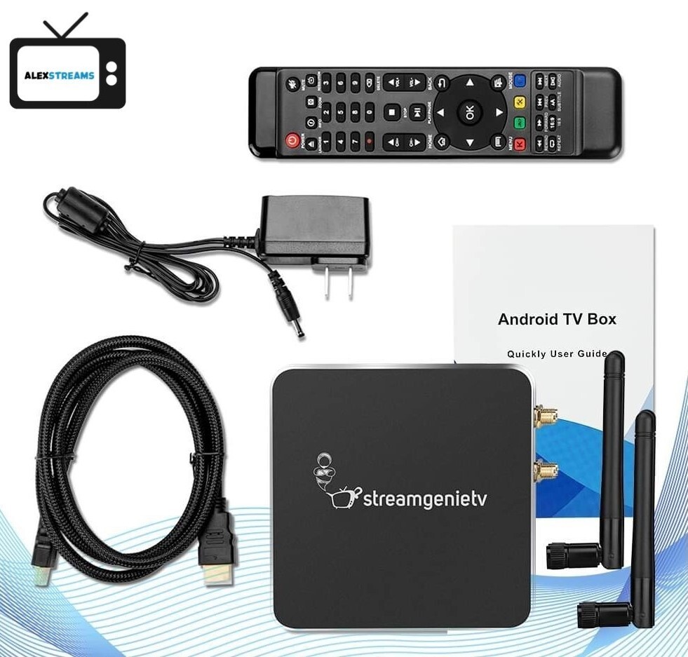 StreamGenie 2.0 TV Stream Box with Newest StreamGenie 2.0 Software - 2GB RAM