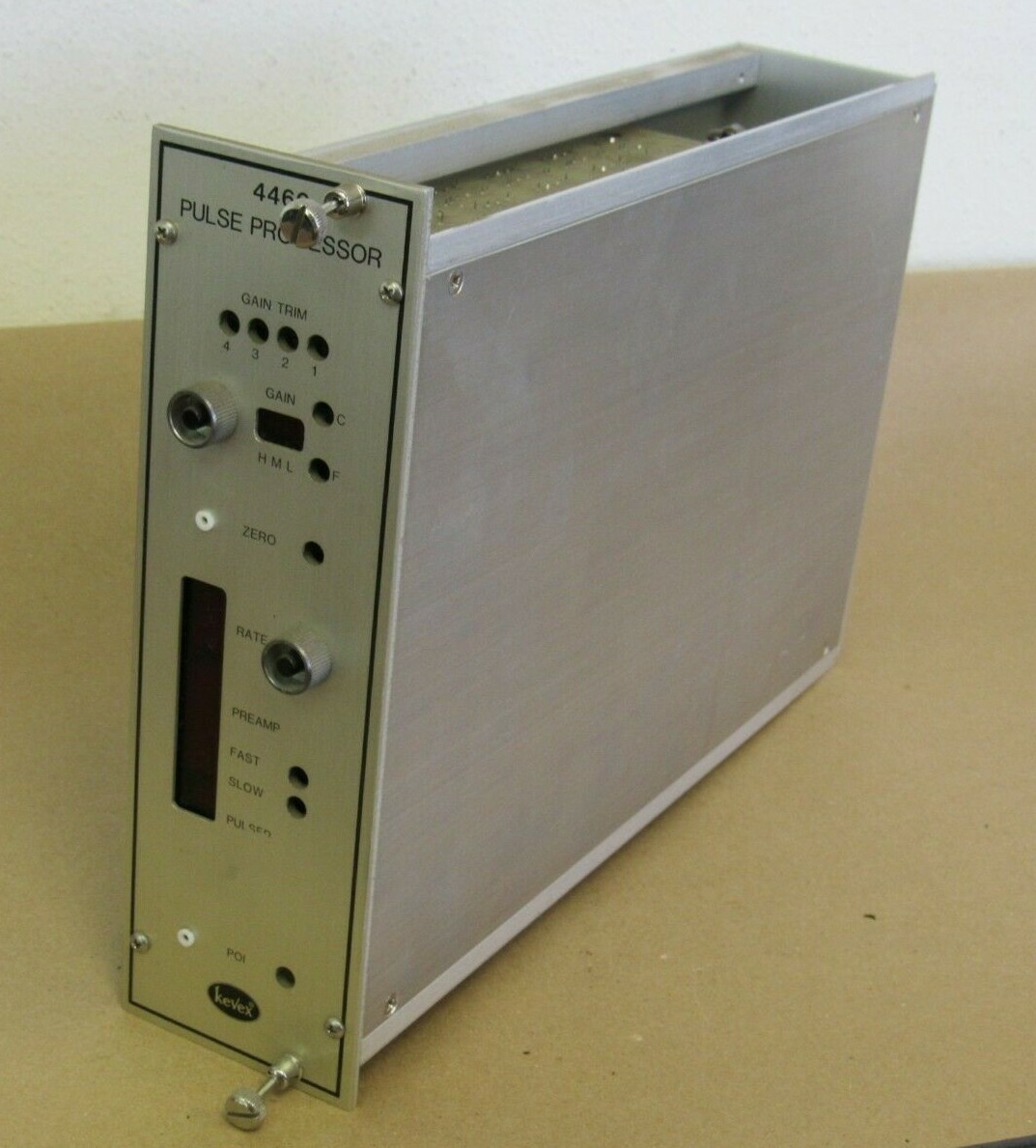 KEVEX PULSE PROCESSOR MODEL 4460, P/N 5744-6000, FROM KEVEX 8000 X-RAY COMPUTER