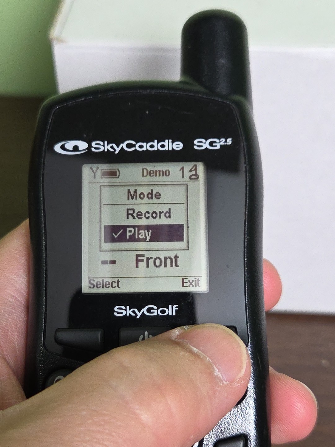 Vintage Skygolf Skycaddie SG2.5 Golf GPS Rangefinder Unit Only