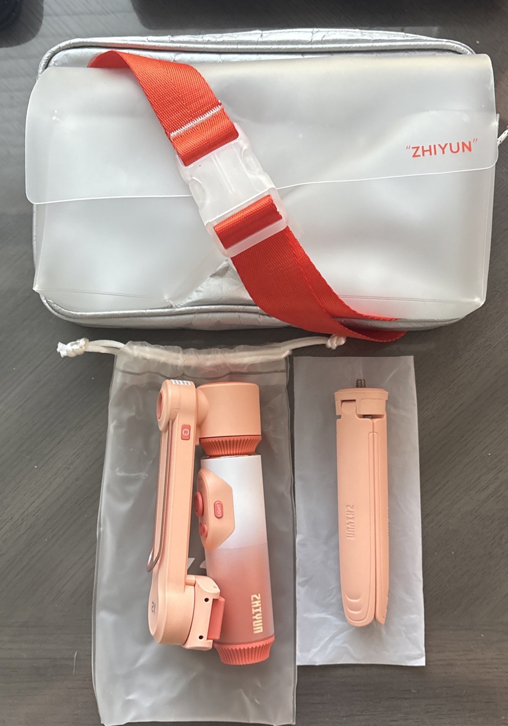 Zhiyun Smooth X2 Combo Smart Phone Gimbal - Champagne Color - Open Box