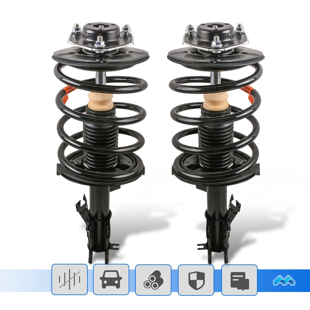 2PCS Front Struts w/Coil Spring Assembly For 2002 -2006 Nissan Altima 2.5L