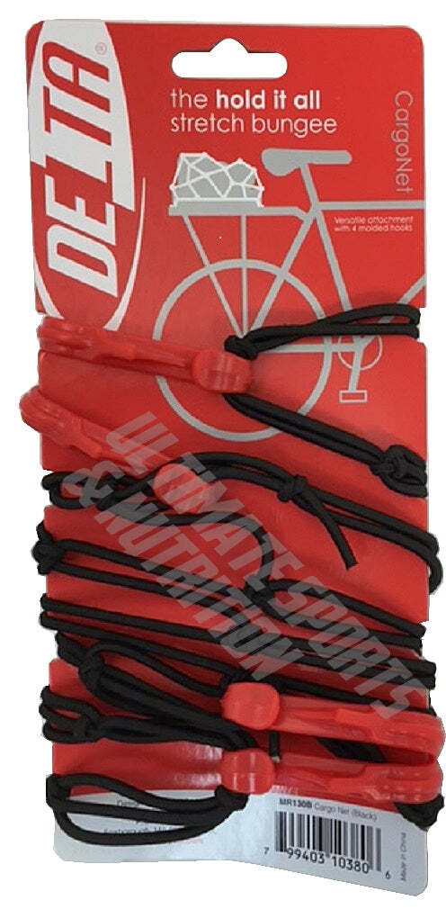 Delta Bicycle Rack Cargo Net Bike Back Rack Cargo Net