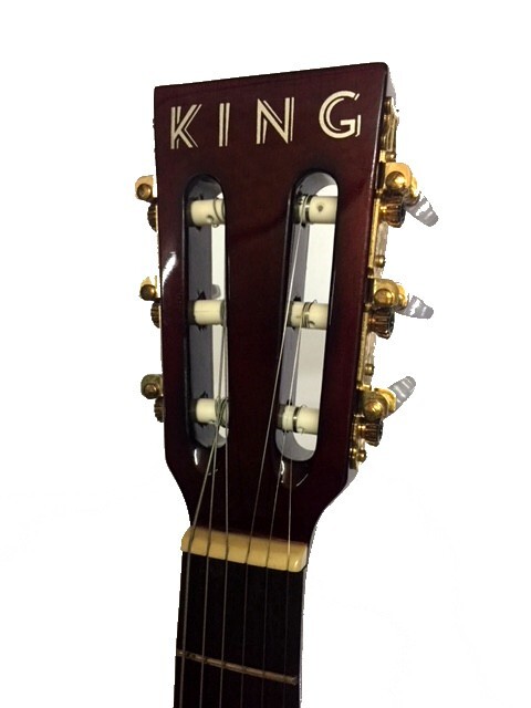 NEW KING "Little Sister" style Hollow Body Electric Guitar w/ P-90's & HARD CASE