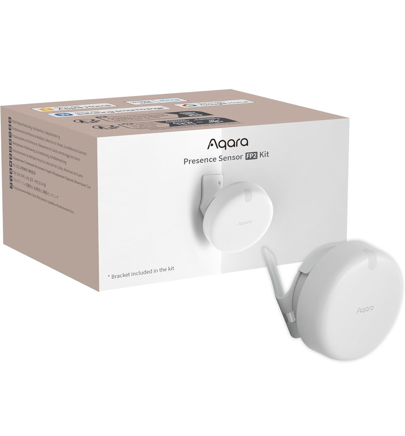 Aqara Presence Sensor FP2 Bracket Set, Wave Radar Wired Motion Sensor, Zone New