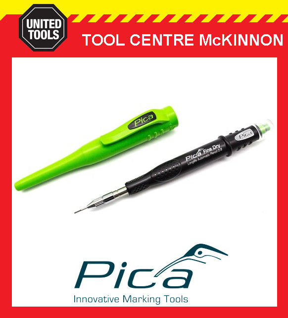 PICA FINE DRY LONGLIFE AUTOMATIC PENCIL / MARKER WITH 5 LEADS - 7070