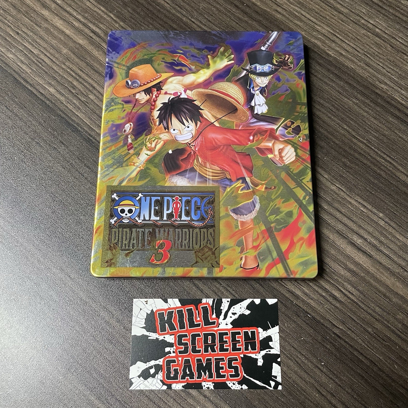 One Piece: Pirate Warriors 3 Steelbook Case Only -- No Game