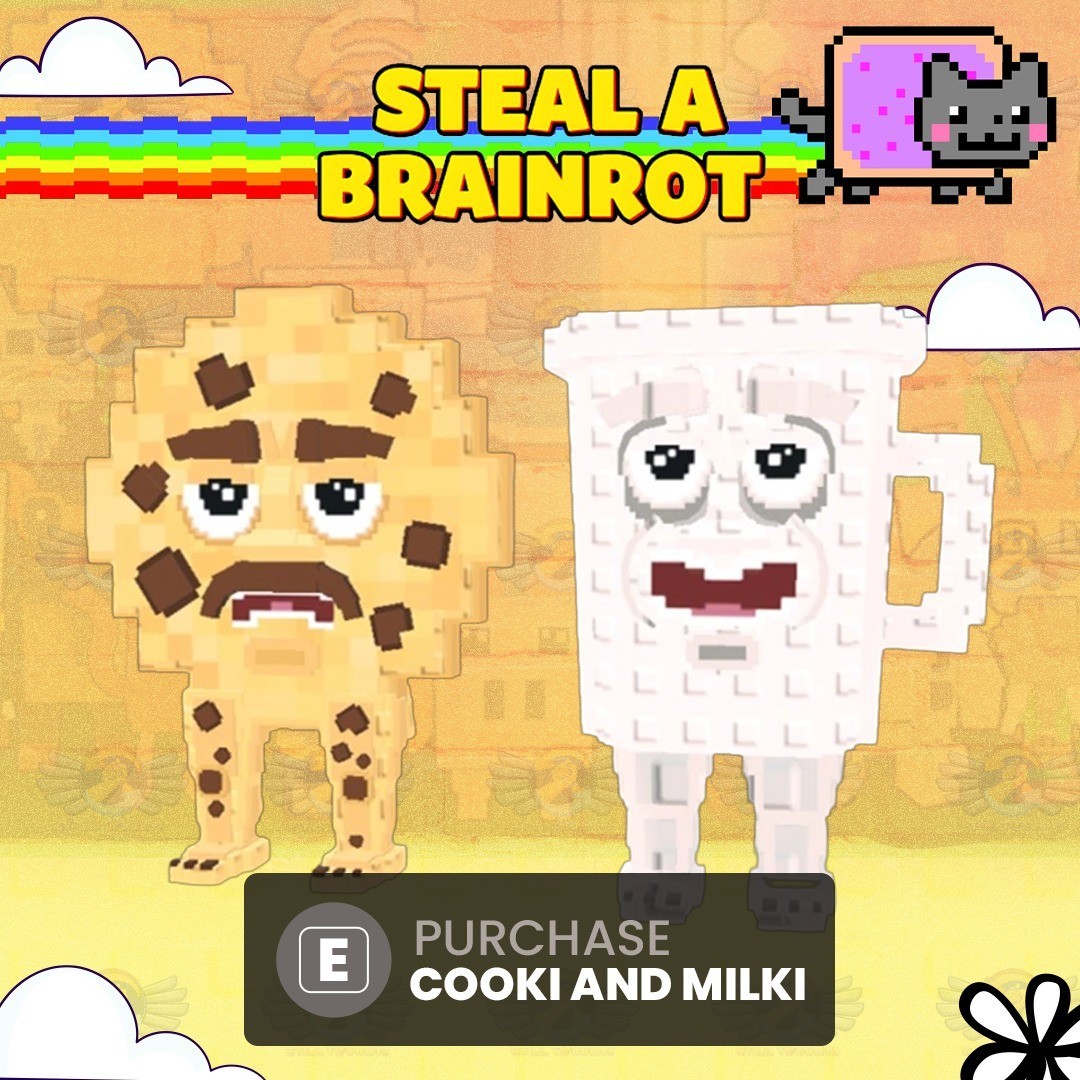 Secret Cooki and Milki- Steal a Brainrot