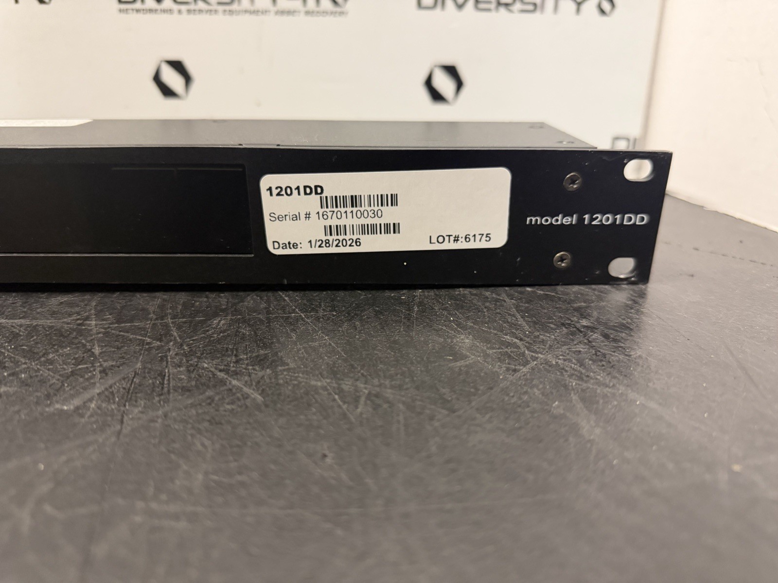Evertz 1201DD Network Digital Display Clock