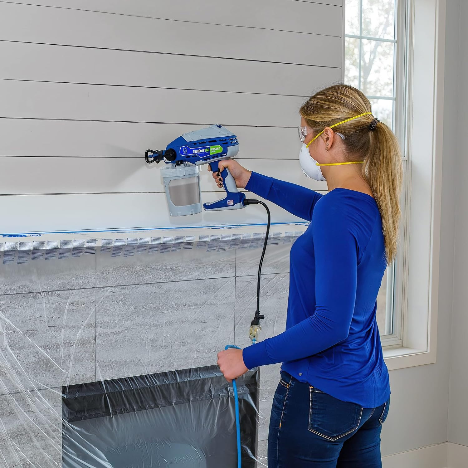 Graco Truecoat 360 Variable Speed Paint Sprayer for Effortless Painting