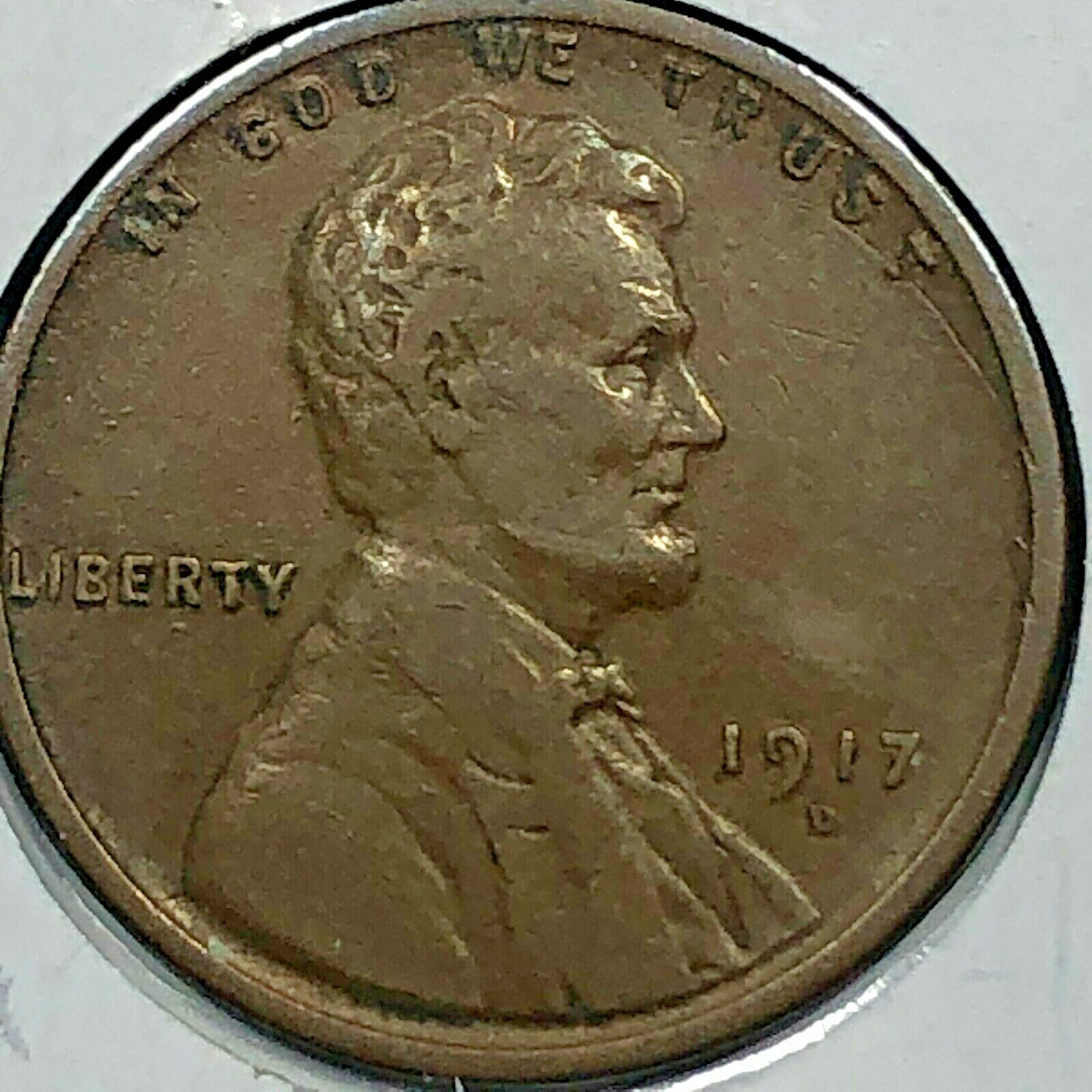 1917-D  Lincoln Wheat Cent - Very Nice Circulated #14121