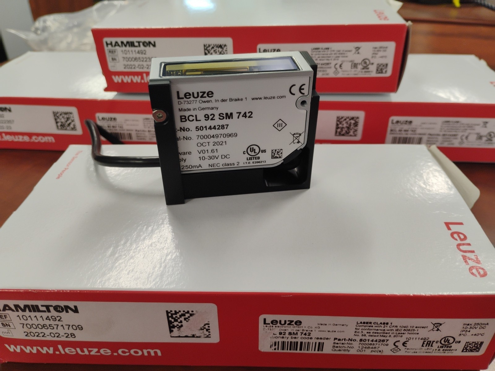 LEUZE BCL 92 SM 742 / BCL92SM742 (BRAND NEW) Barcode Scanner