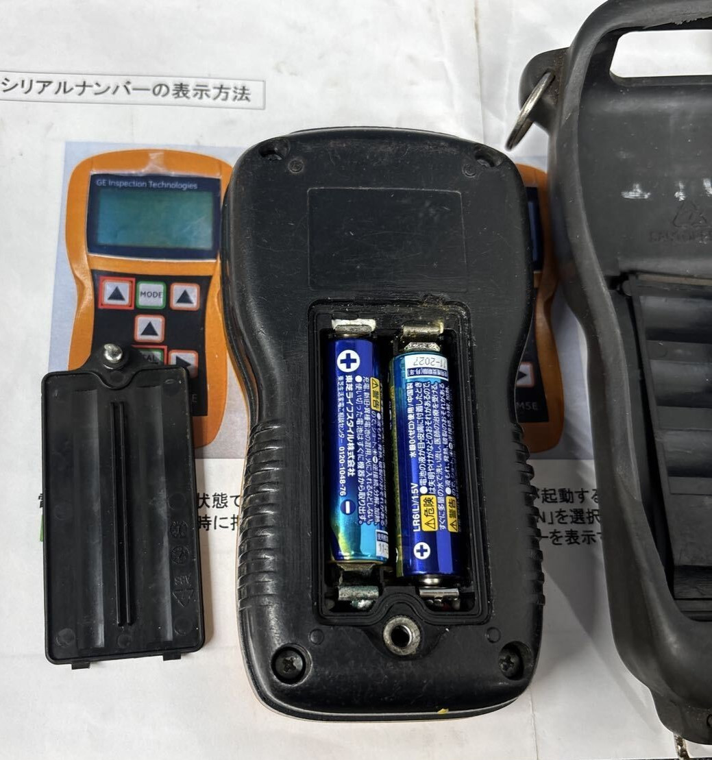 GE Inspection Technologies DM5E Corrosion Coating Thickness Gauge