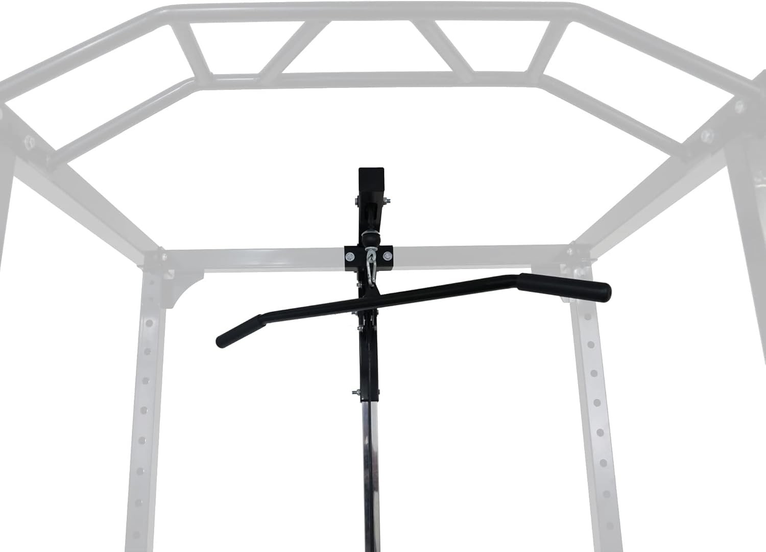 Multi-Function Adjustable Power Cage with J-Hooks, Safety Straps and Optional...