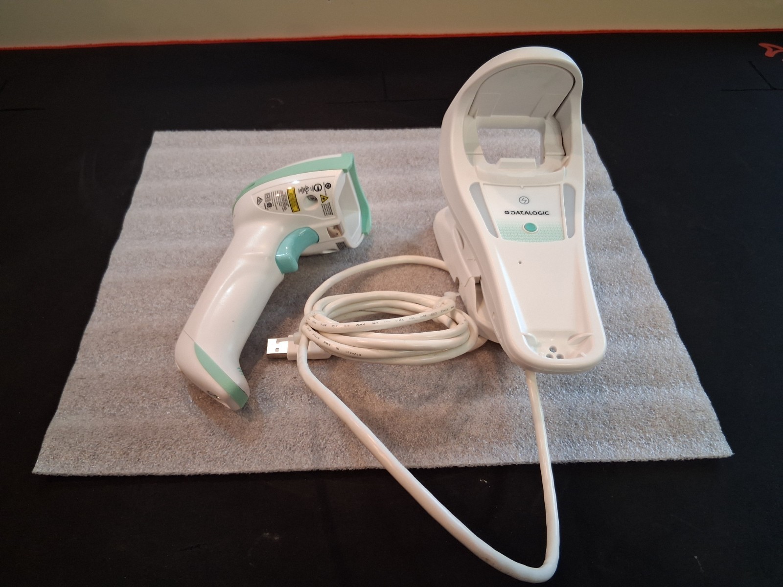 Datalogic Wireless Handheld Barcode Scanner GBT4500 HC WLC with WLC4090 Cradle