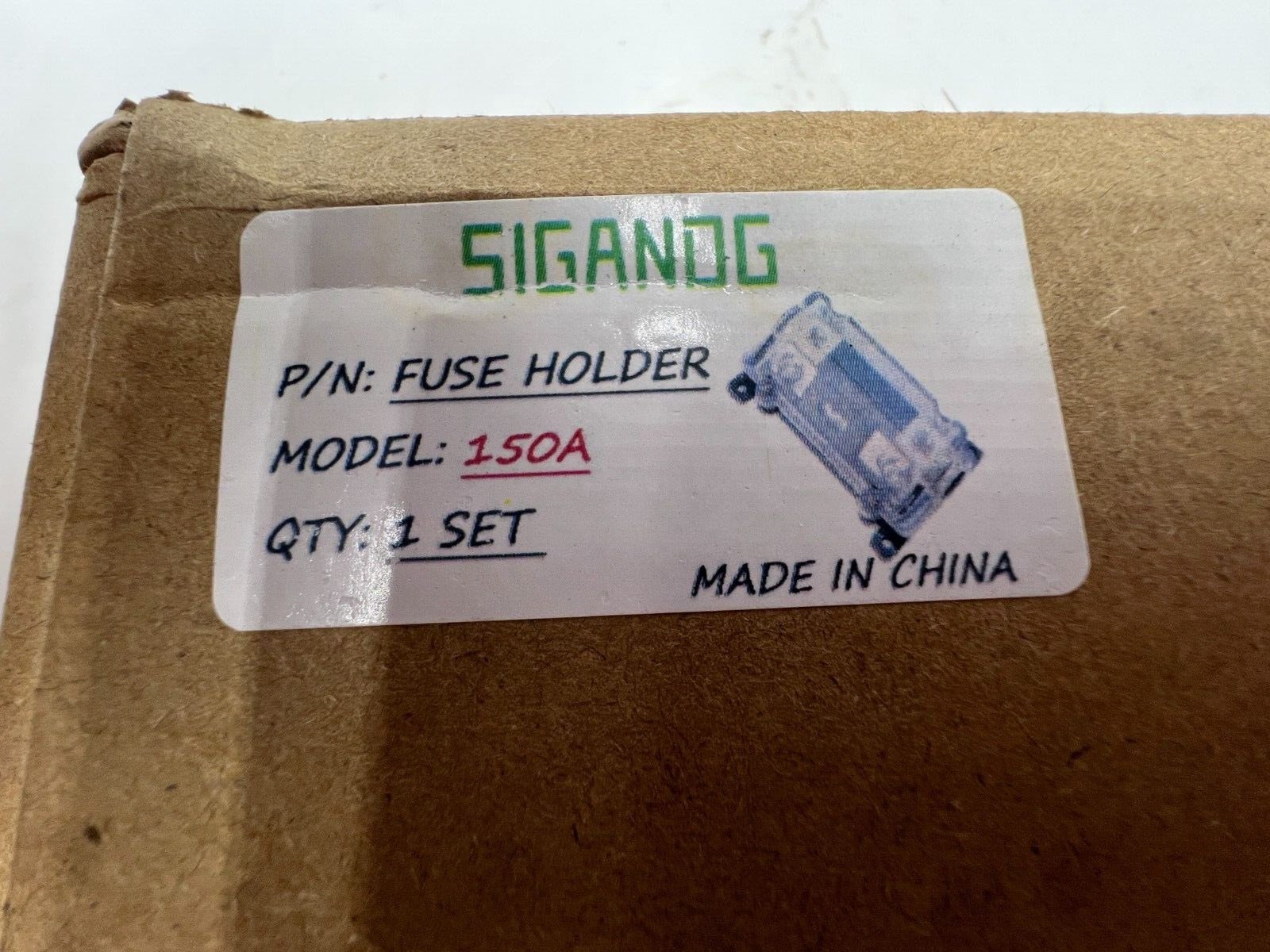 OEM SIGANDG 150 Amp Fuse 0/2/4 Gauge AWG in-Line ANL Fuse Holder