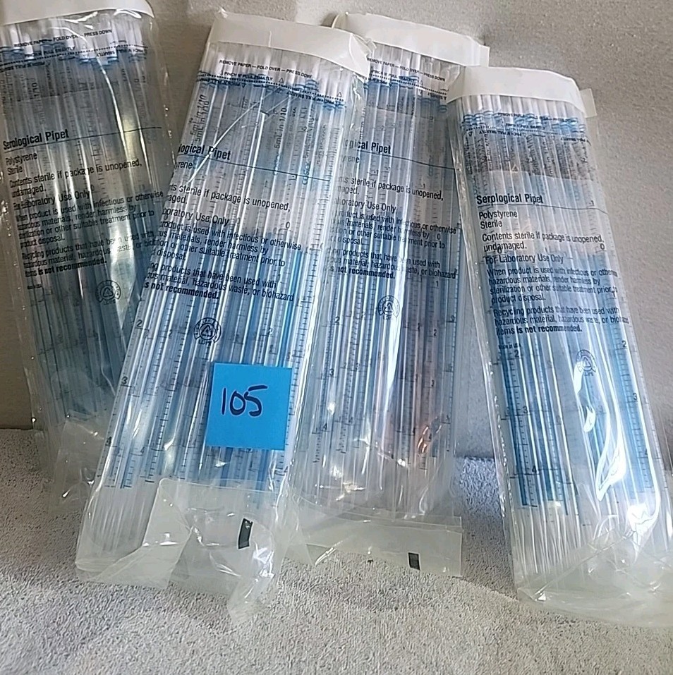Costar 4050 Stripette 5mL Serological Pipets (4 Bags Of 25)