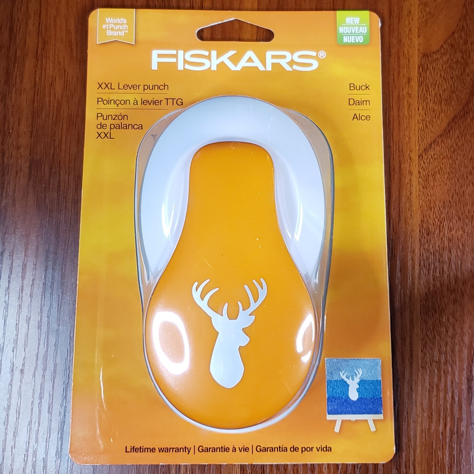Fiskars XXL Buck 2.25" Lever Punch 107330-1001