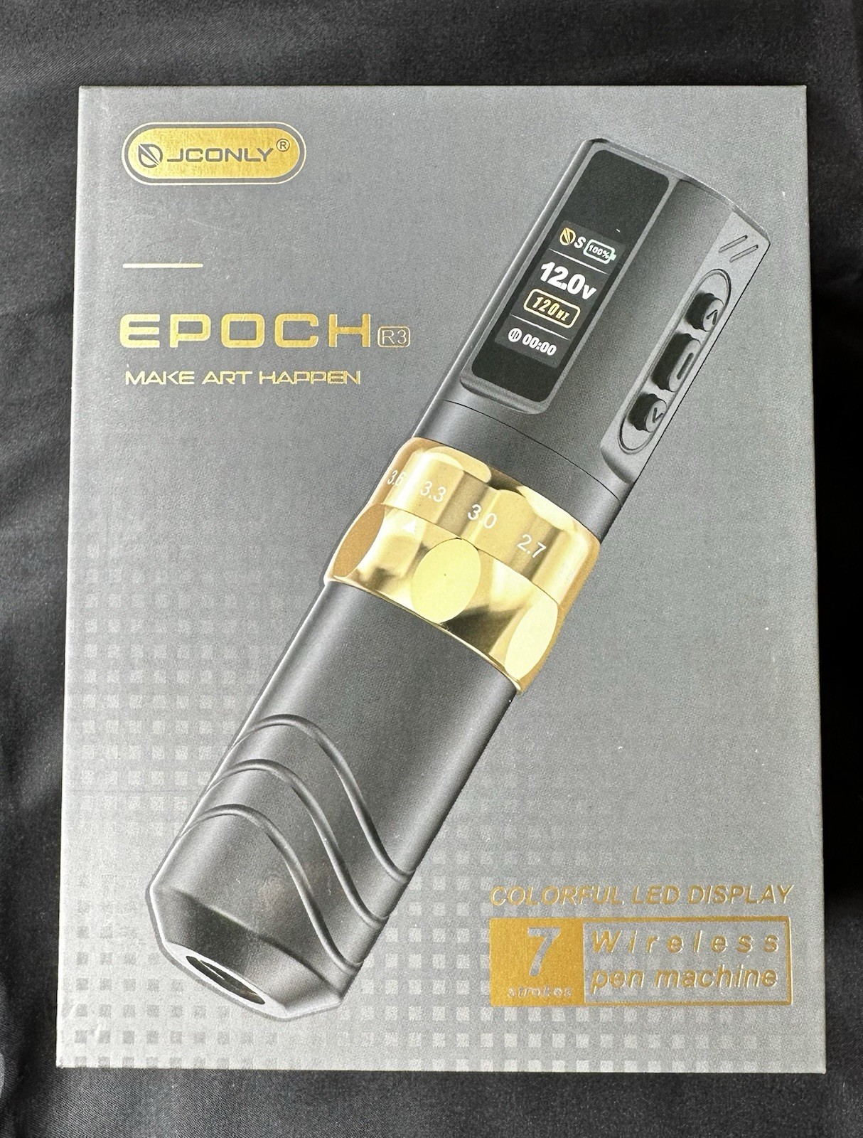 JCONLY EPOCH R3 Wireless Tattoo Machine