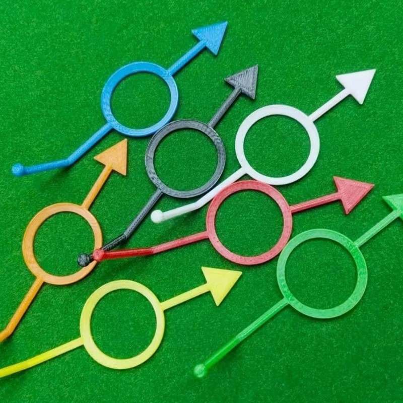 10Pcs Ball Position Marker Pool Billiard Training Guide for Intermediate Player