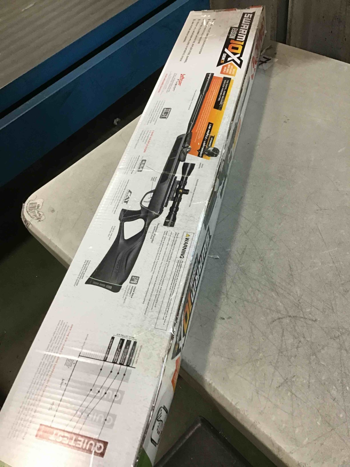 Gamo Swarm Fusion 10X ‘GEN3i’ .177 Caliber 1000 FPS 10-Shot Air Rifle with Scope