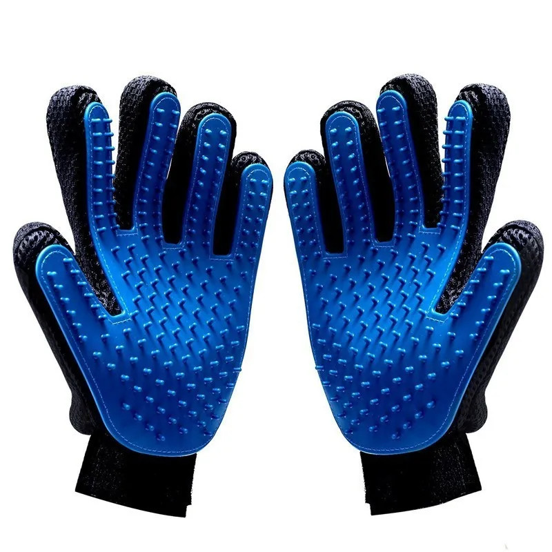 Pet Grooming Glove for Cats Brush Comb Cat Hackle Pet Deshedding Brush Glove for