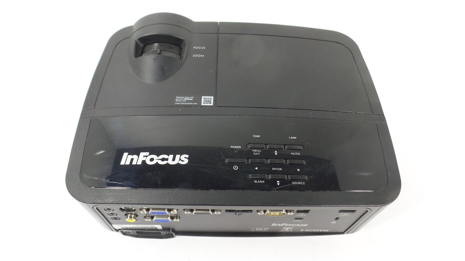 InFocus IN122a Home Cinema Projector - HDMI - Lamp Timer : 30 Hours