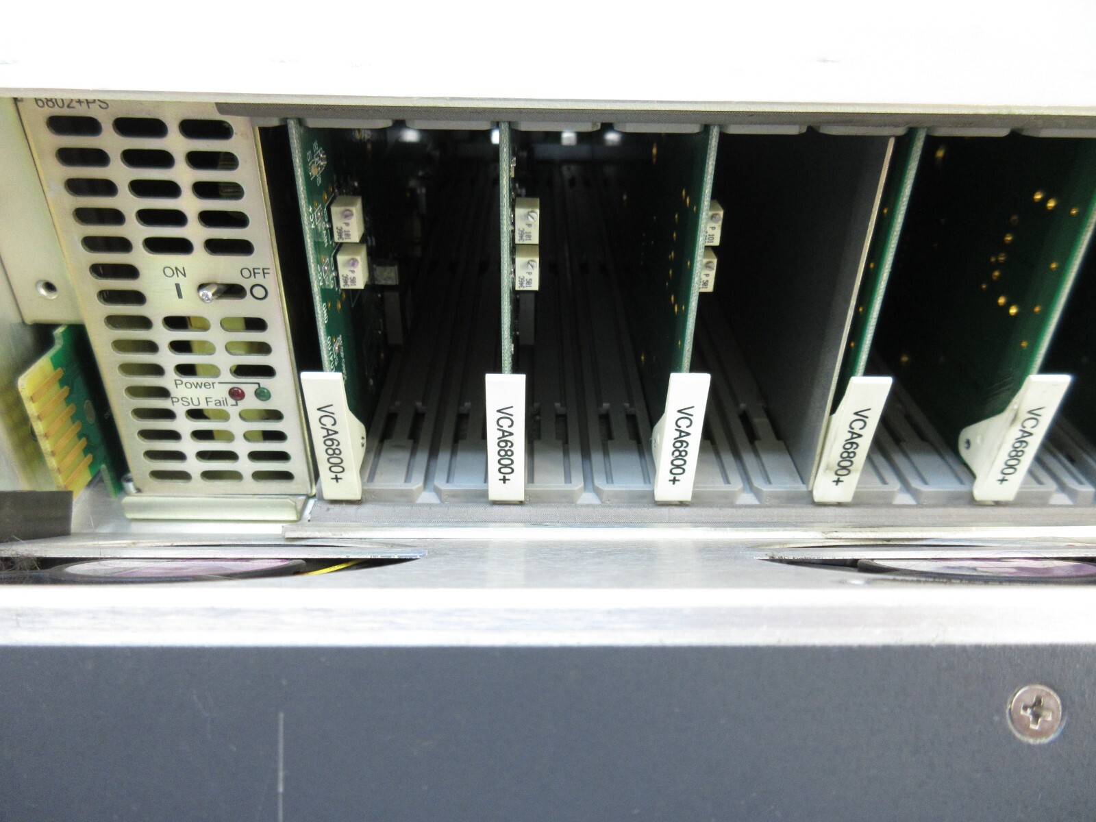 Leitech FR6802+ Module 6800 Plus Frames w/ 7x VCA6800+, 3x AES6800+C, 2x PSU