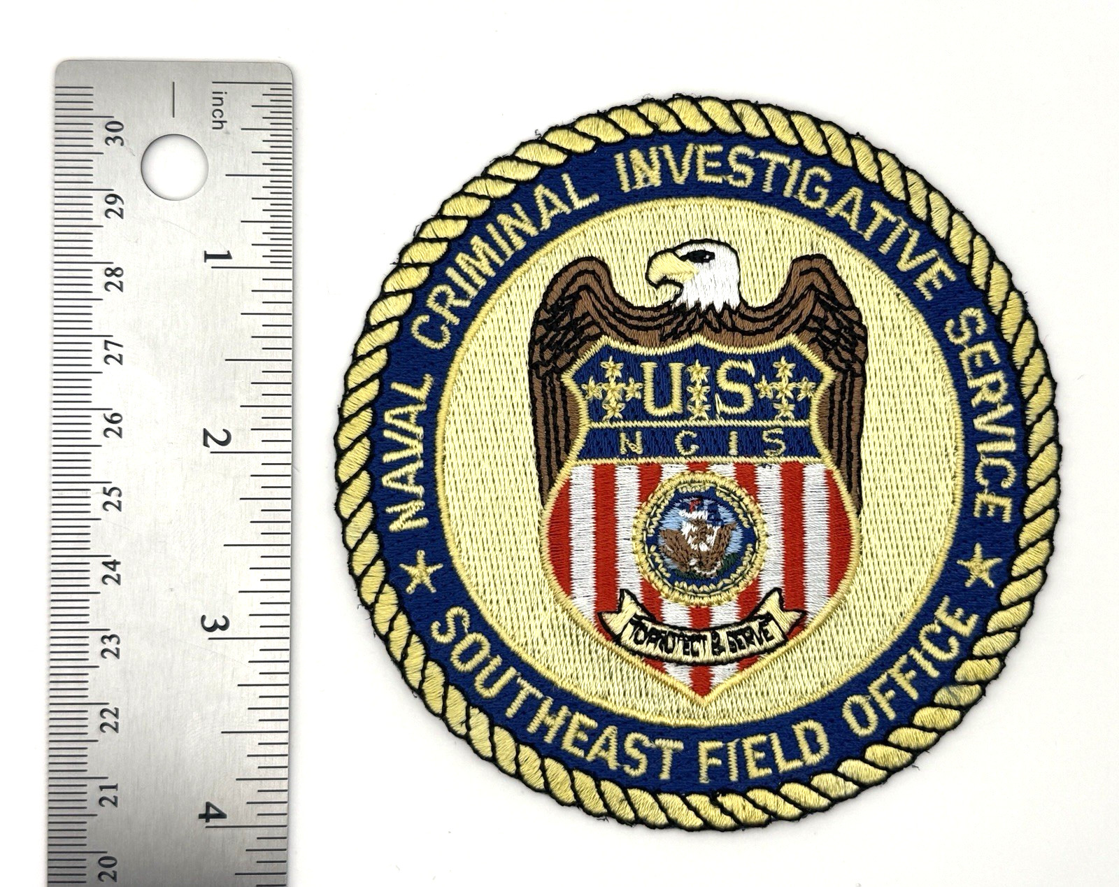 NCIS Naval Criminal Investigative Service Southeast Field Office 4" Patch
